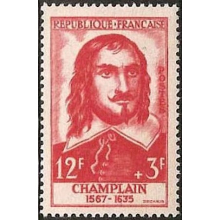 n°1068 12F+3F. Samuel de Champlain