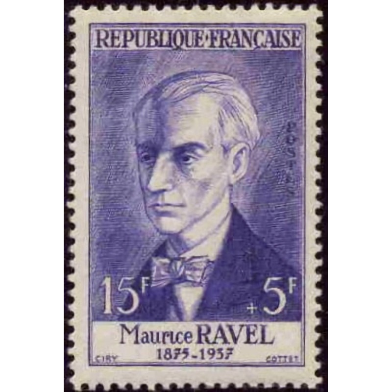 n°1071 15F+5F. Maurice Ravel