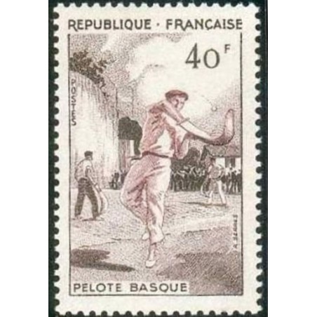 n°1073 40F. Pelote basque