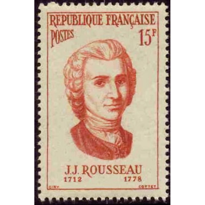 n°1084 15F. J.J. Rousseau