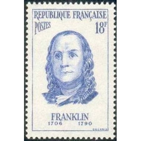 n°1085 18F. Benjamin Franklin