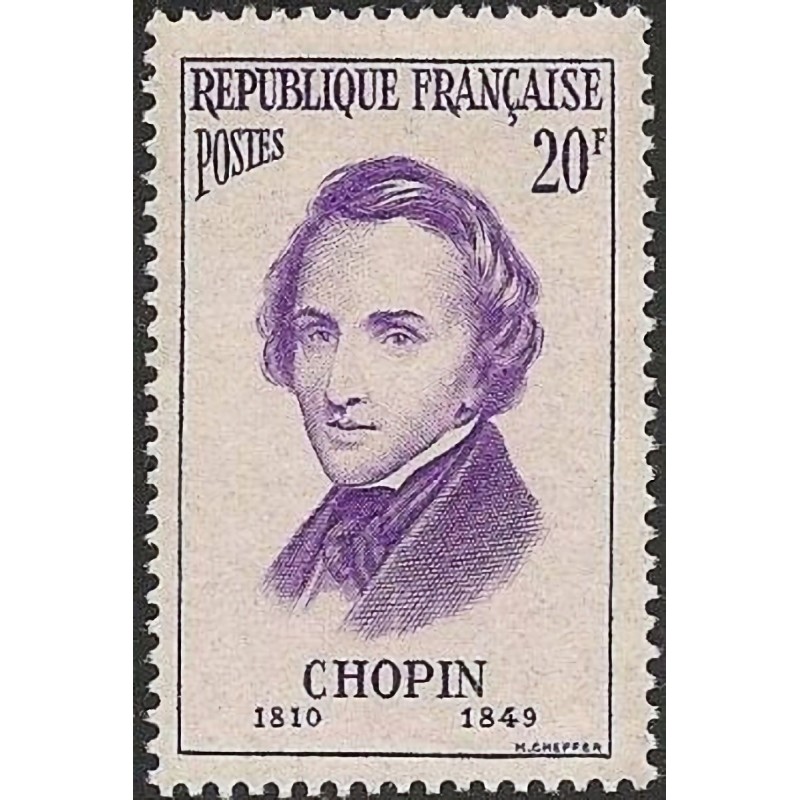 n°1086 20F. Chopin
