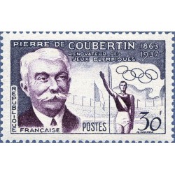 n°1088 30F. Pierre de Coubertin