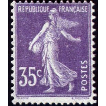 n°142 35c. Semeuse camée