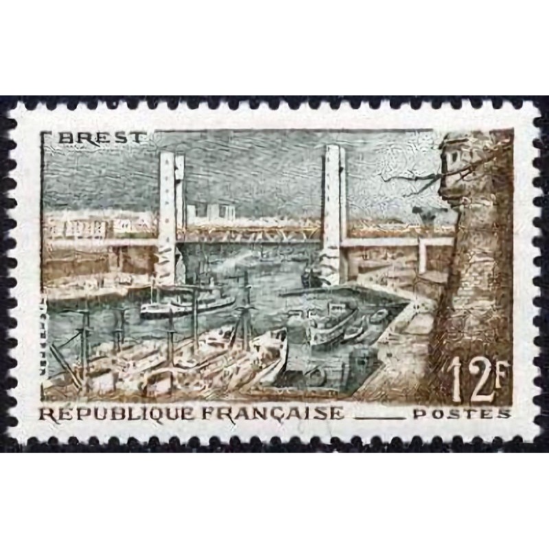 n°1117 12F. Port de Brest