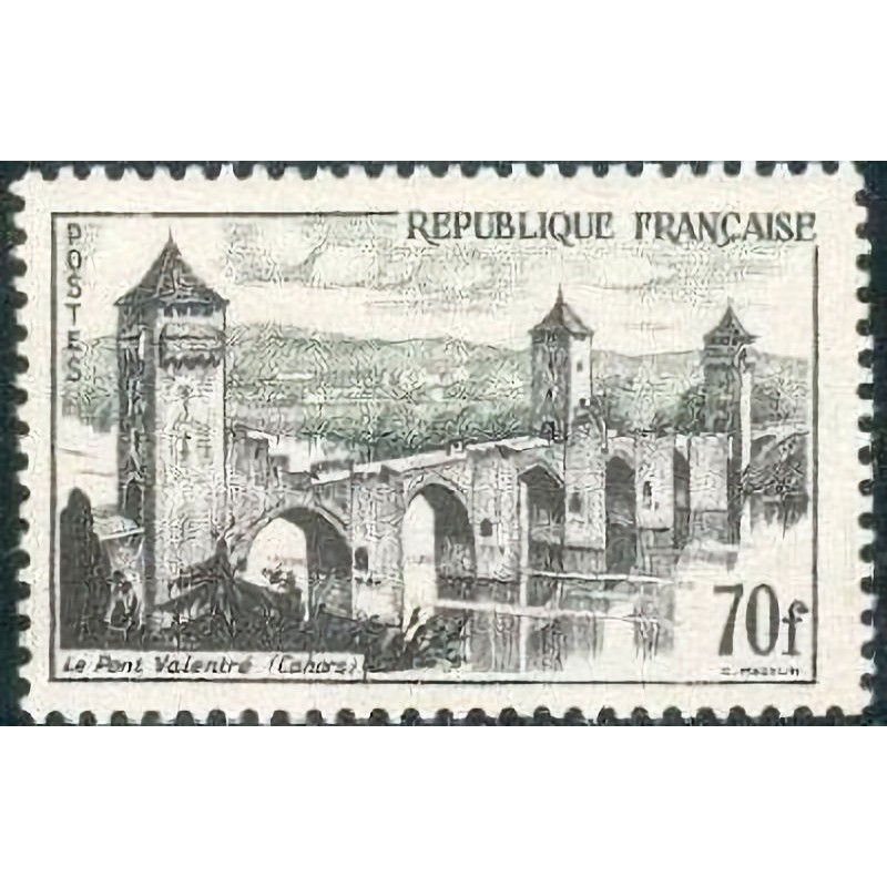 n°1119 70F. Pont Valentré à Cahors