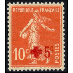 n° 146 10c+5c.. Semeuse camée avec surtaxe