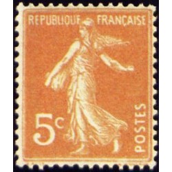 n°158 5c. Semeuse camée