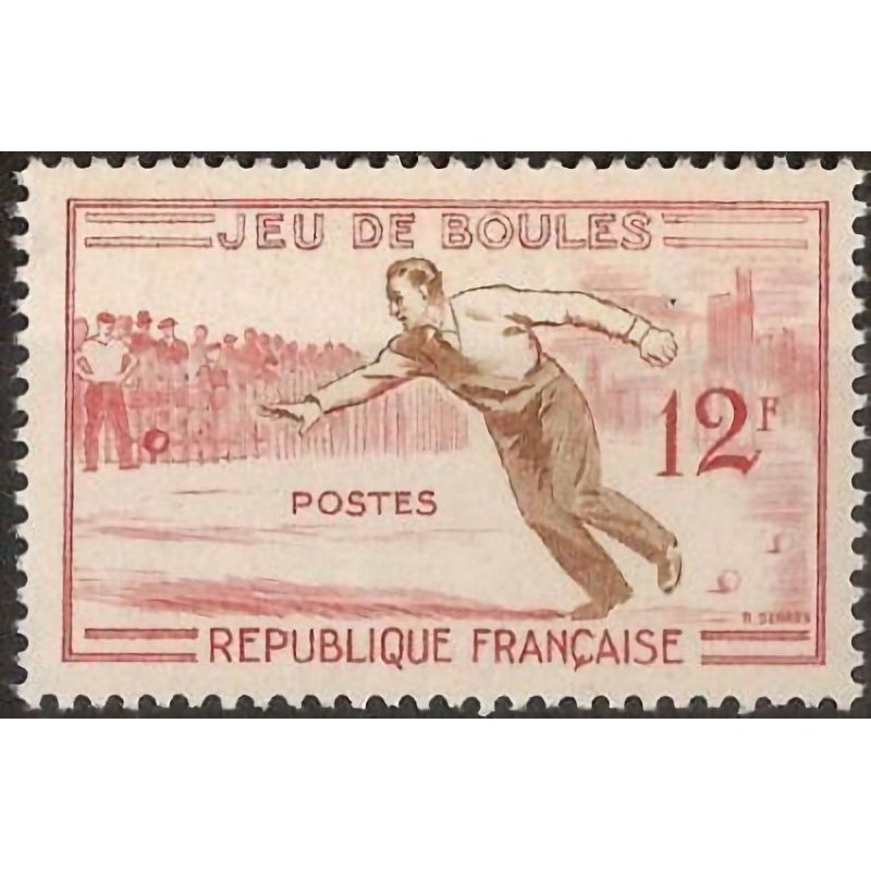 N°1161 12F. Boules