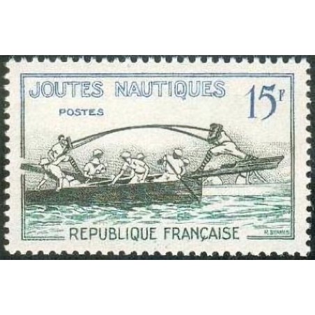 n°1162 15F. Joutes nautiques