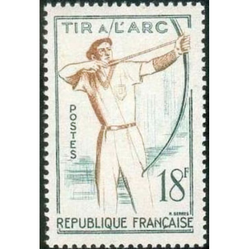 n°1163 18F. Tir à l'arc