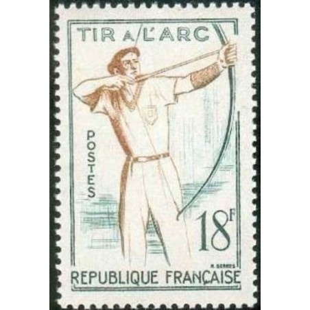 n°1163 18F. Tir à l'arc