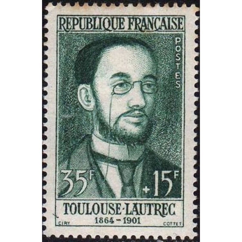 n°1171 25F+15F. Toulouse-Lautrec