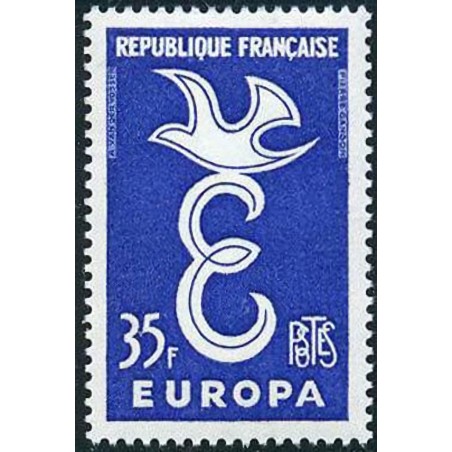 n°1174 35F. Europa 1958