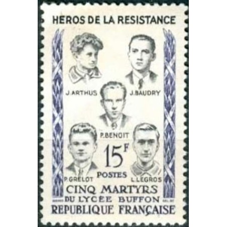 n°1198 15F. Martyrs du lycée Buffon