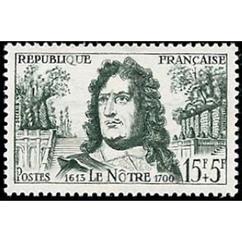 n°1208 15F+5F. André le Nôtre