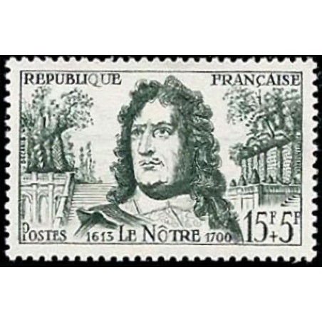 n°1208 15F+5F. André le Nôtre
