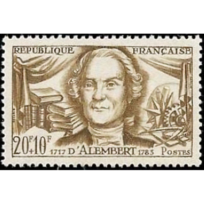 n°1209 20F+10F. D'Alembert