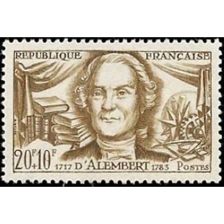 n°1209 20F+10F. D'Alembert