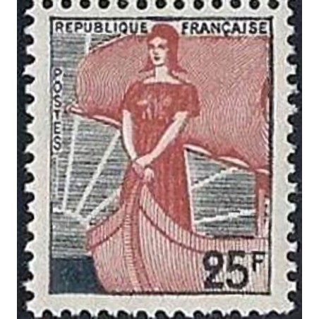 n°1216 25F. Marianne à la nef