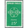 n°1218 25F. Europa 1959