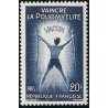 n°1224 20F. poliomyélite