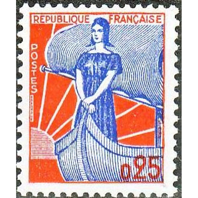 n°1234 0F25 Marianne à la nef