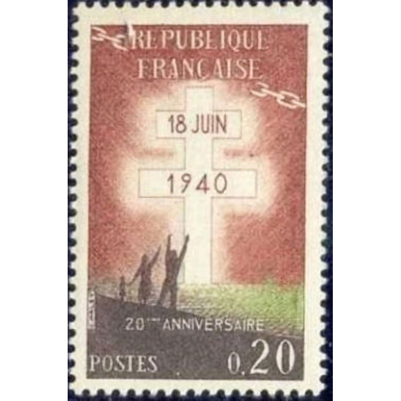 n°1264 0F20 Appel du 18 juin 1940