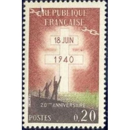 n°1264 0F20 Appel du 18 juin 1940