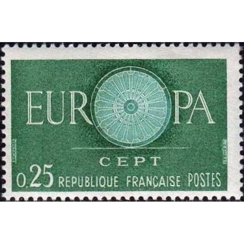 n°1266 0F25 Europa 1960