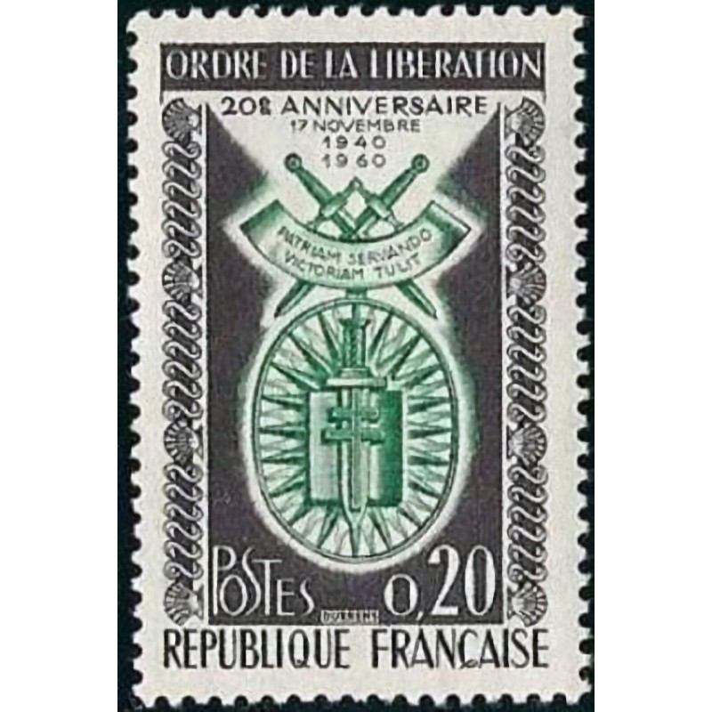 n°1272 0F20 Ordre de la libération