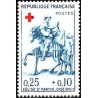 n°1279 0F25+0F10 Croix rouge 1960