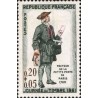 n°1285 0F20+0F05 Journée du timbre 1961