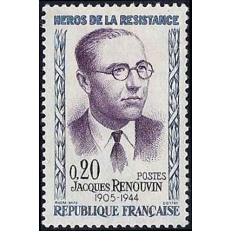 n°1288 0F20 Jacques Renouvin