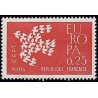 n°1309 0F25 Europa 1961