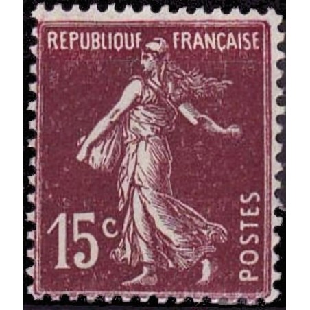 n°189 15c. Semeuse camée