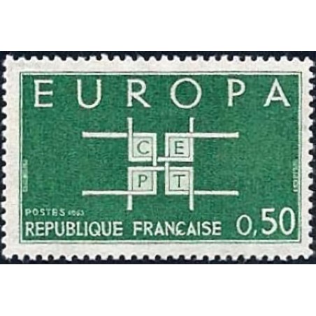 n°1397 0F50 Europa 1963