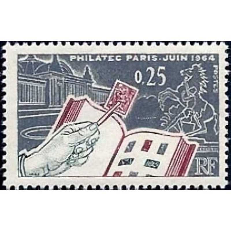n°1403 0F25 Philatec 1964