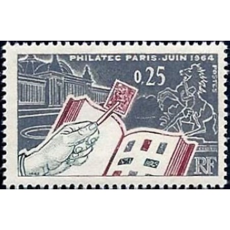 n°1403 0F25 Philatec 1964