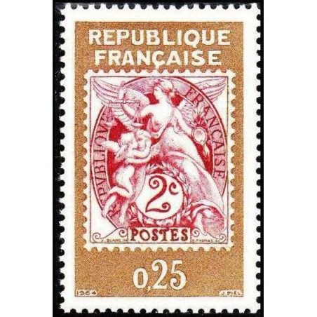 n°1415 0F25 Philatec 1964