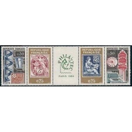 n°1417A Bande Philatec 1964
