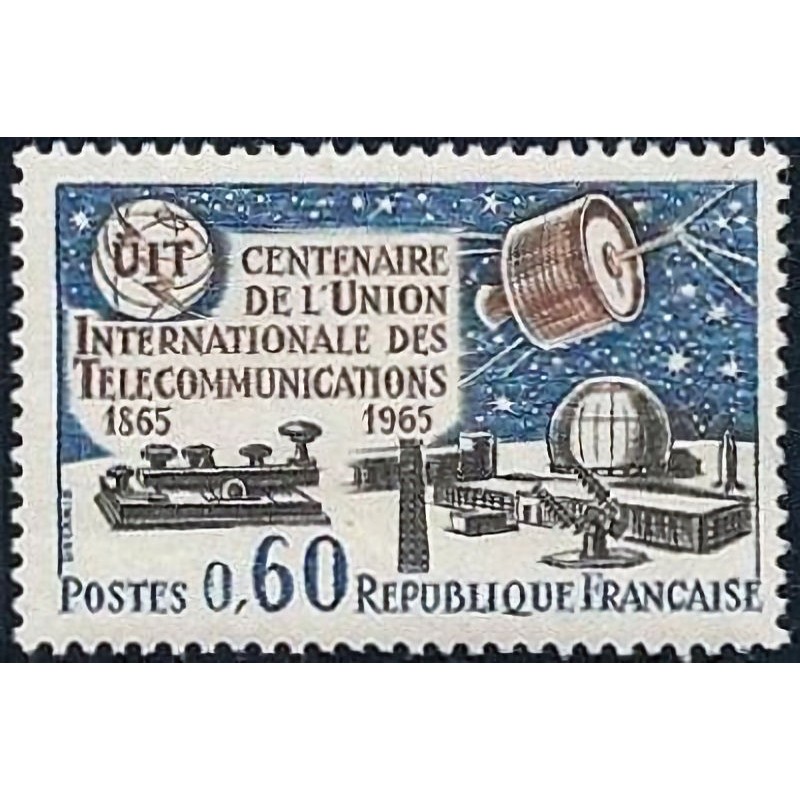 n°1451 0F60 Centenaire de l'UIT
