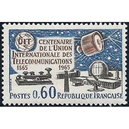 n°1451 0F60 Centenaire de l'UIT