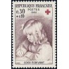 n°1467 0F30+0F10 Croix rouge 1965