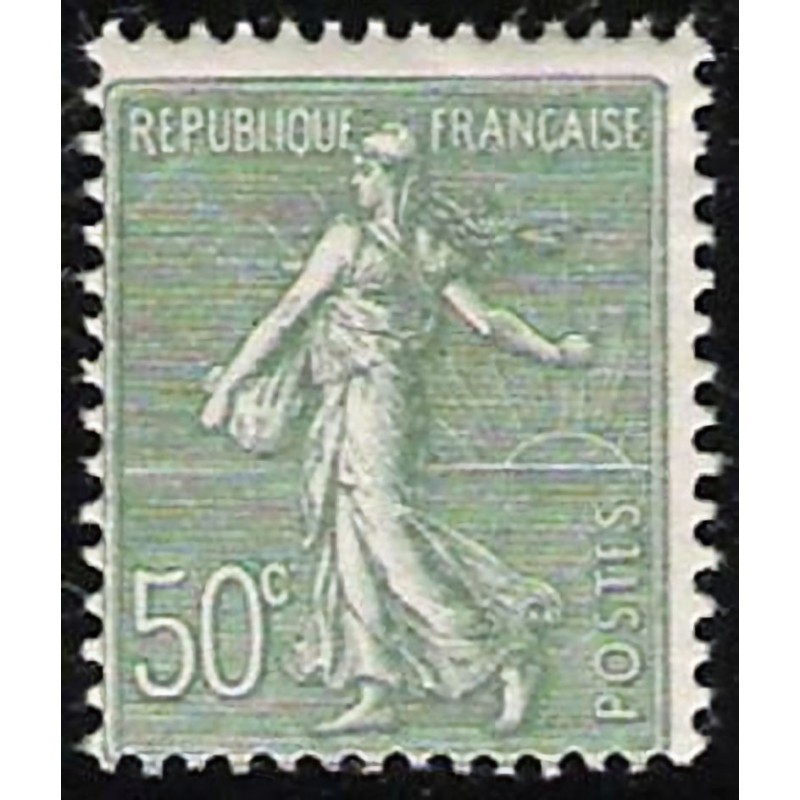 n°198 50c. Semeuse lignée