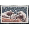 n°1477 0F25+0F10 Journée du timbre 1966