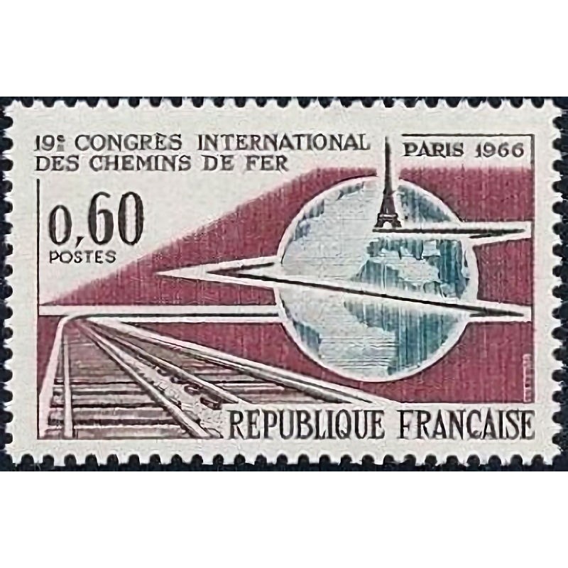 n°1488 0F60 Congrès des chemins de fer