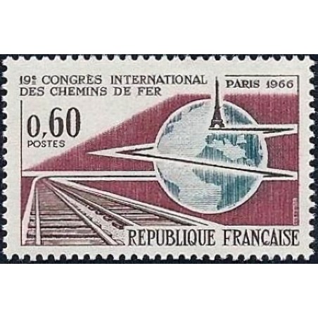 n°1488 0F60 Congrès des chemins de fer