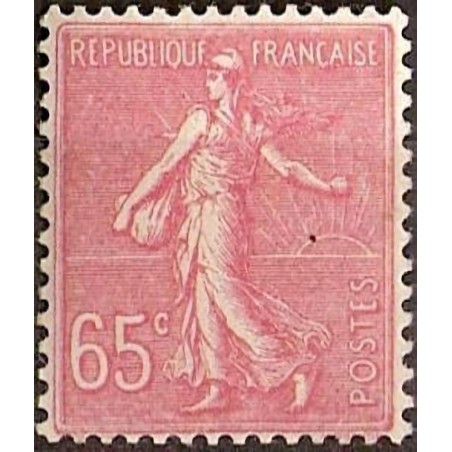 n°201 65c. Semeuse lignée