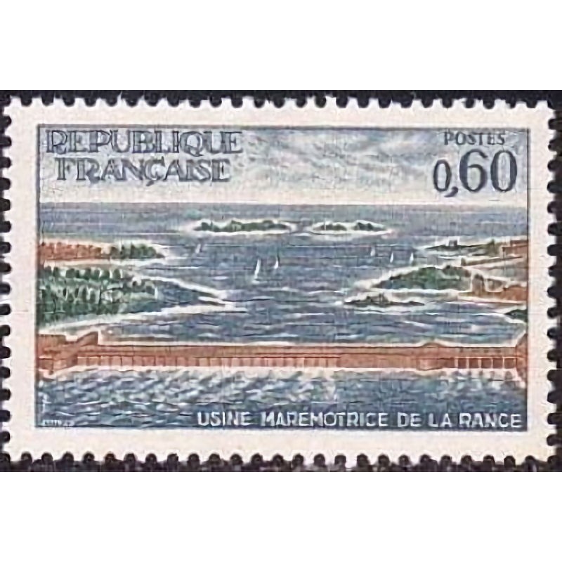 n°1507 0F60 Usine marémotrice de la Rance